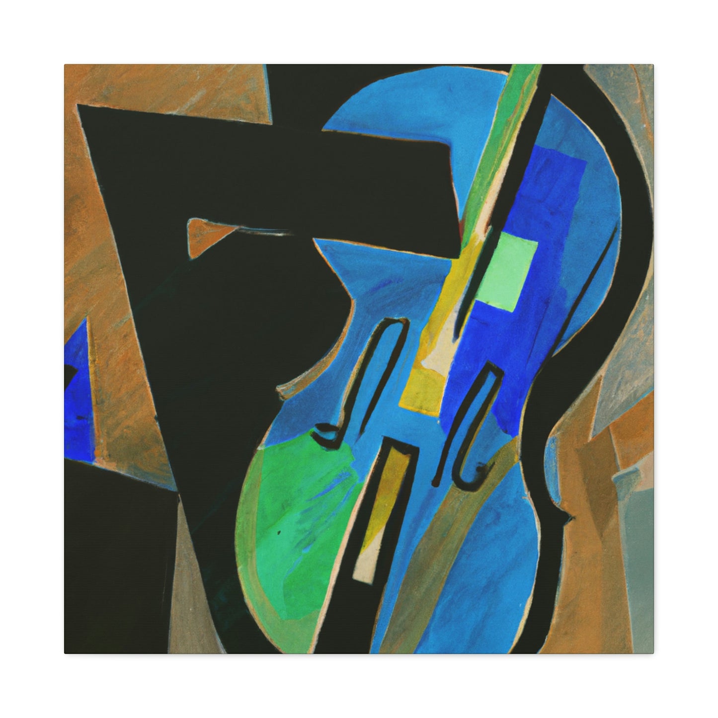 Vibrant Violin Symphony - Canvas