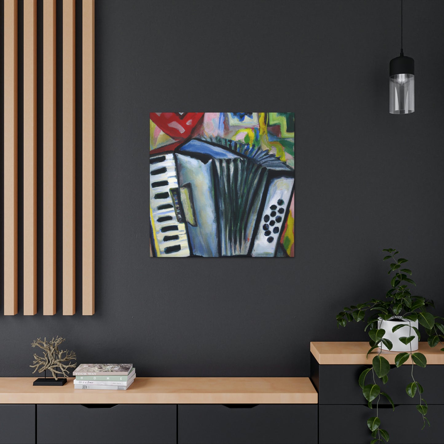 Accordion Fantasia Art - Canvas