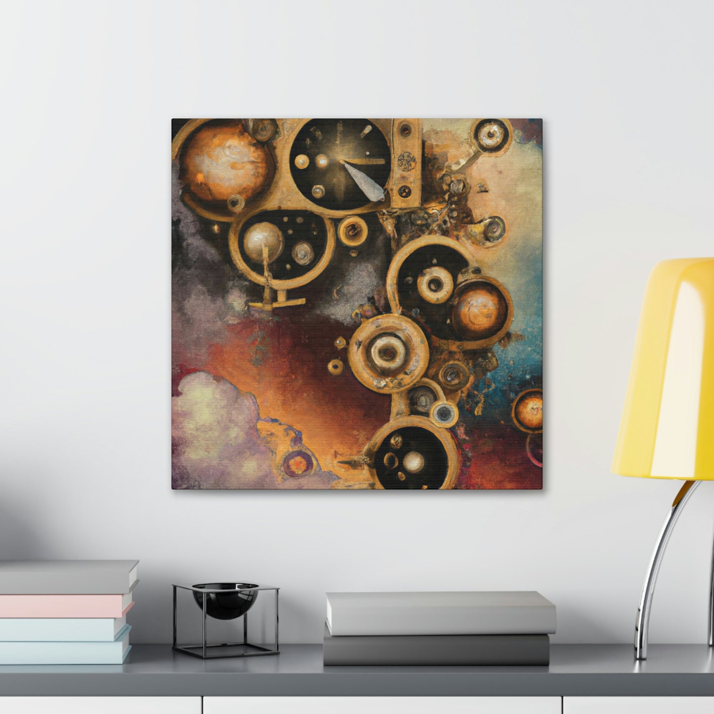 Levitating Nebula Wonders - Canvas