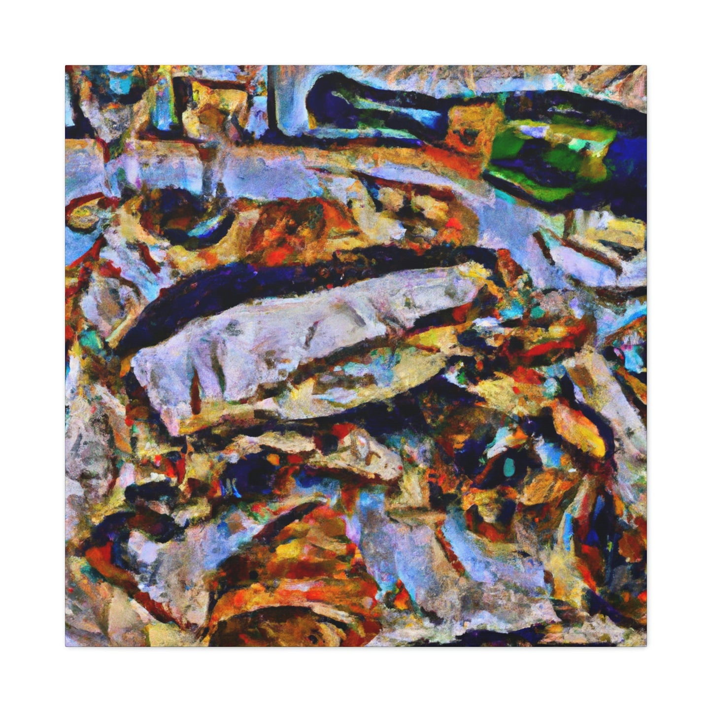 Seafood Symphony Vision - Canvas