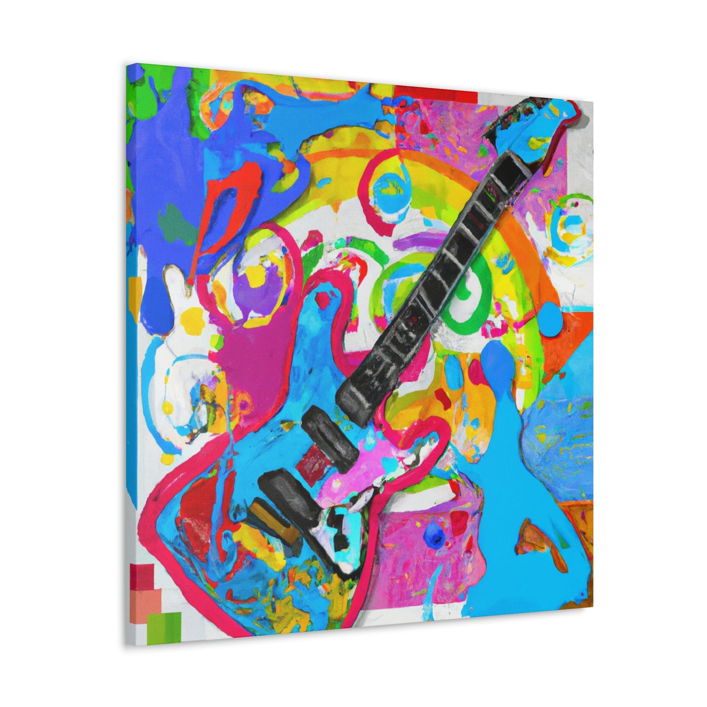 Electric Guitar Jolt - Canvas