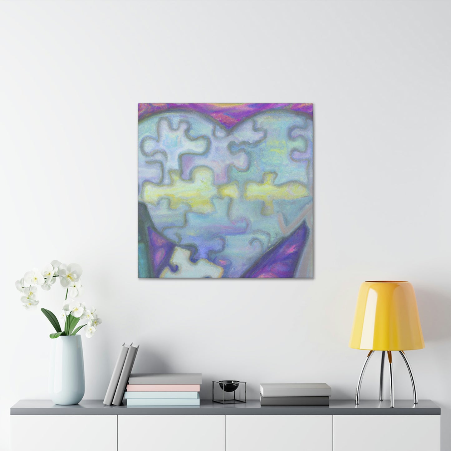 Love's Joyous Puzzle - Canvas