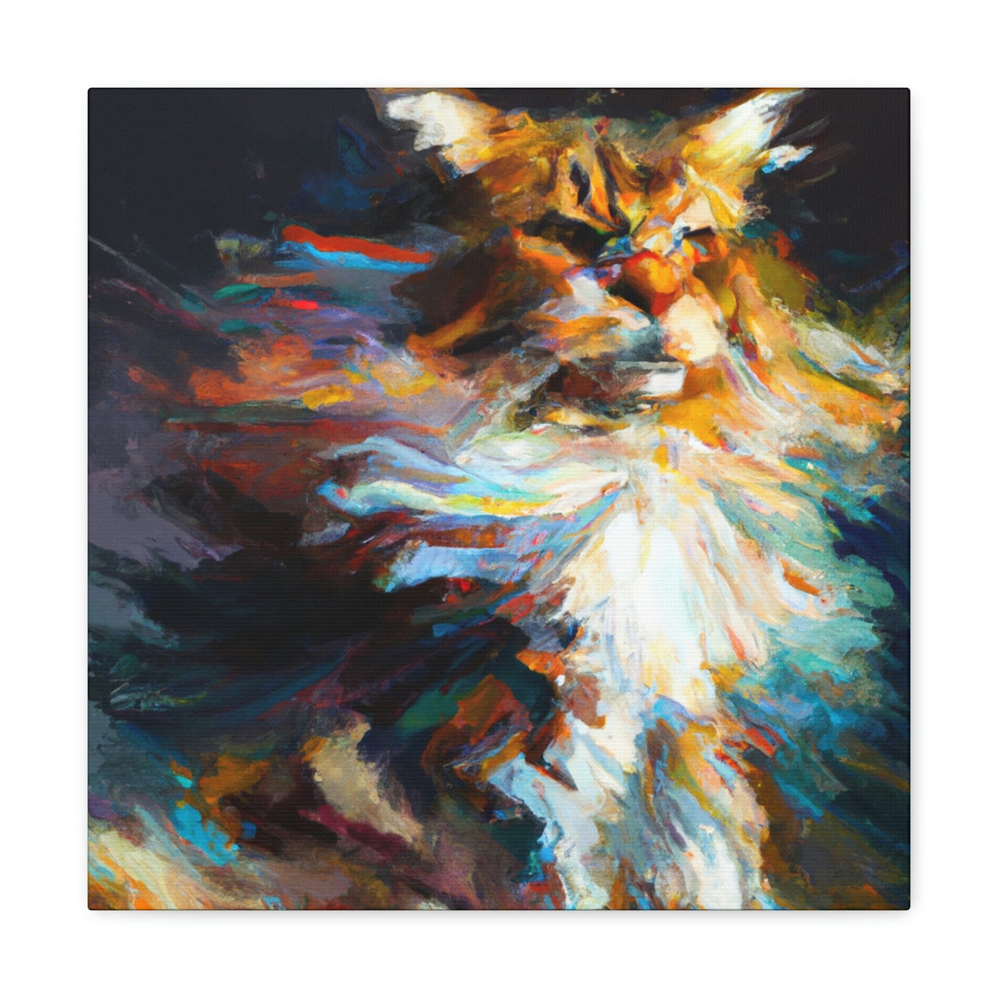 Maine Coon Mystique. - Canvas