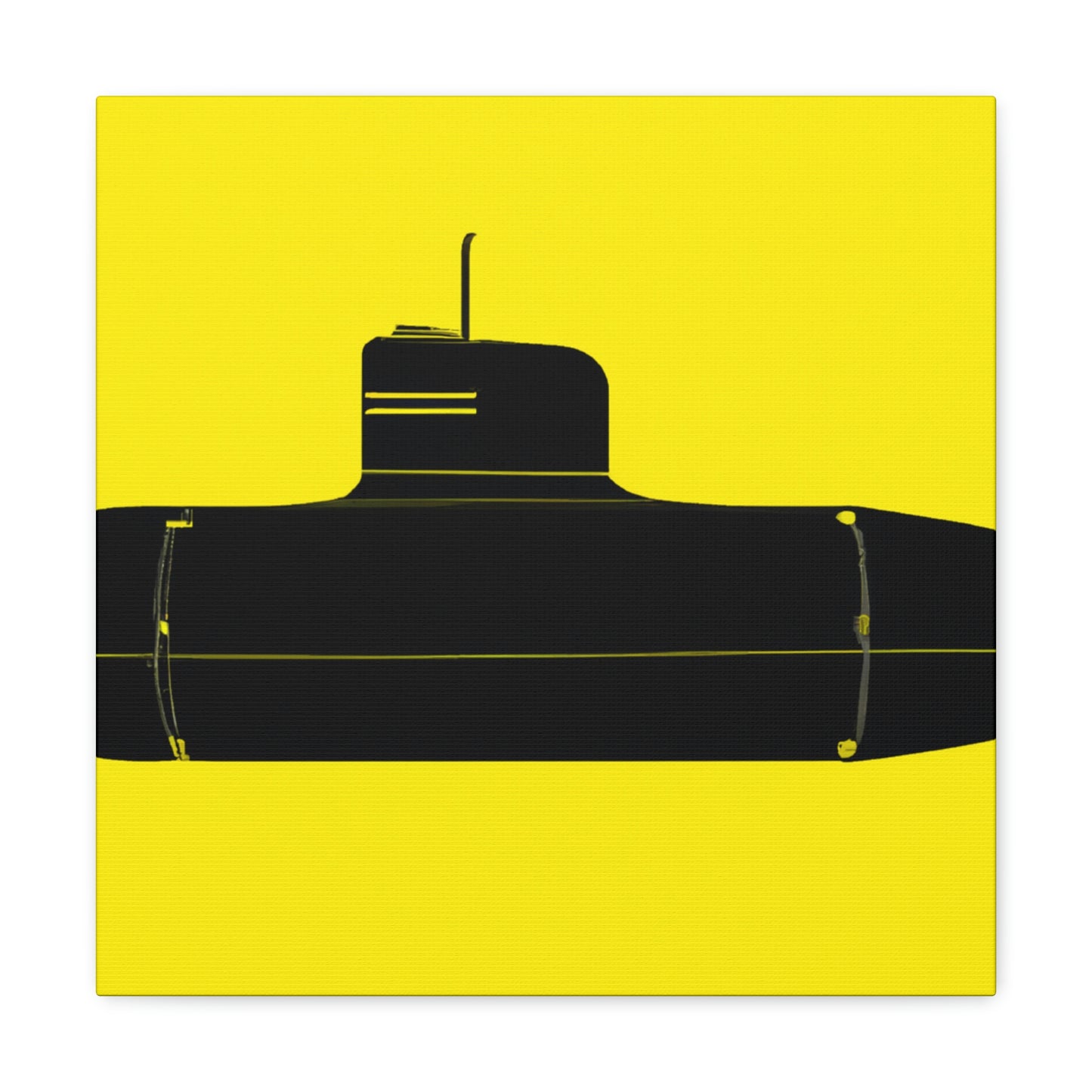 Submarine in Solitude - Canvas