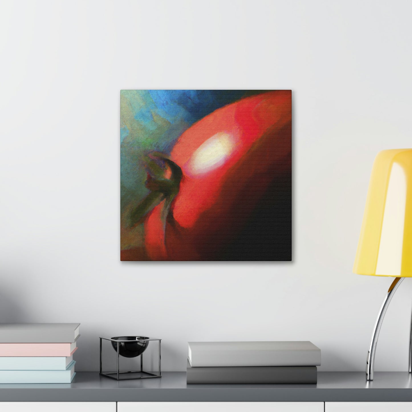 "Tomato in Art Deco". - Canvas