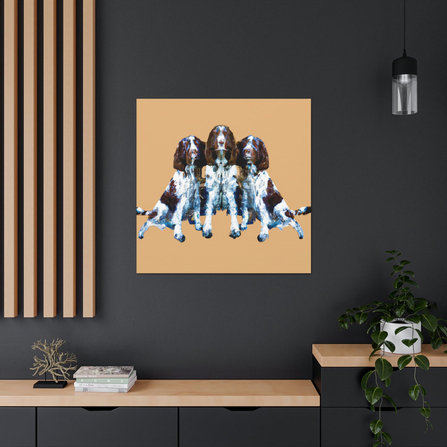 "Proud Springer Spaniel" - Canvas