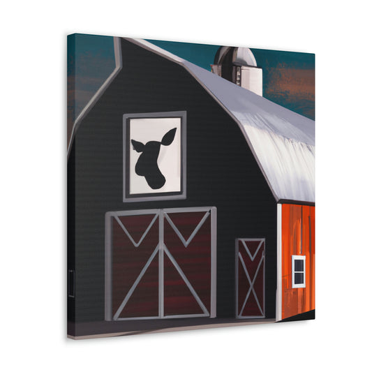 "Barn of Deco Dreams" - Canvas