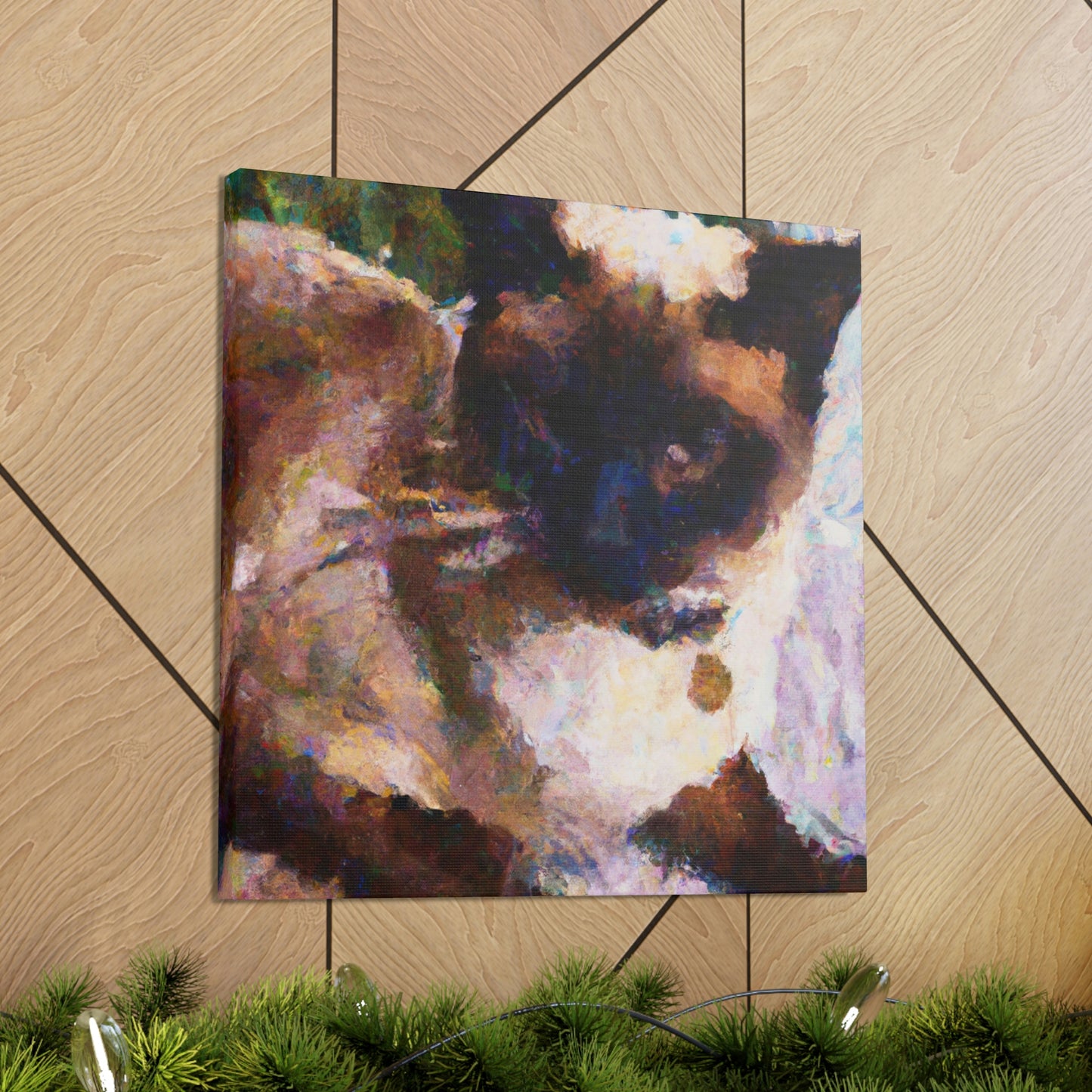 Siamese Post-Impressionism - Canvas