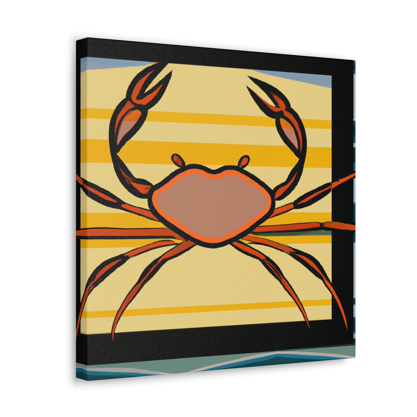 Crab in DecoGlamour - Canvas