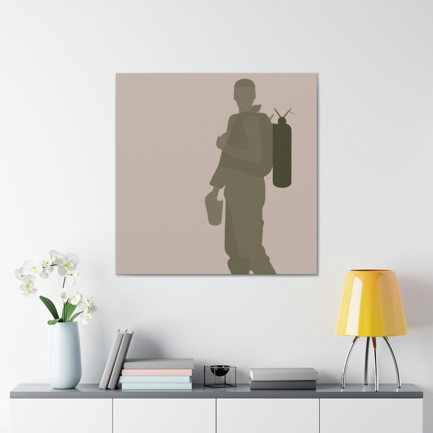 Bomb Disposal Bravado - Canvas