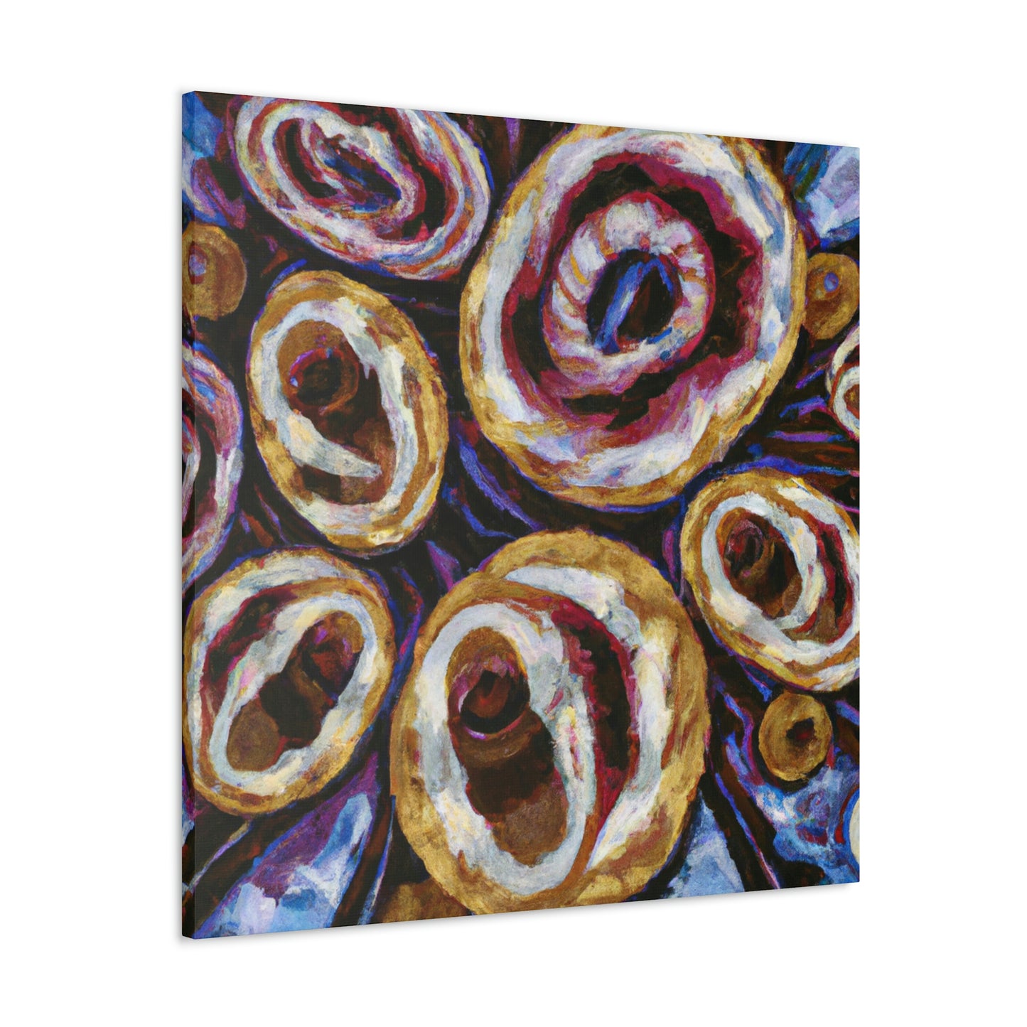 "Pastries In Colorful Hues" - Canvas