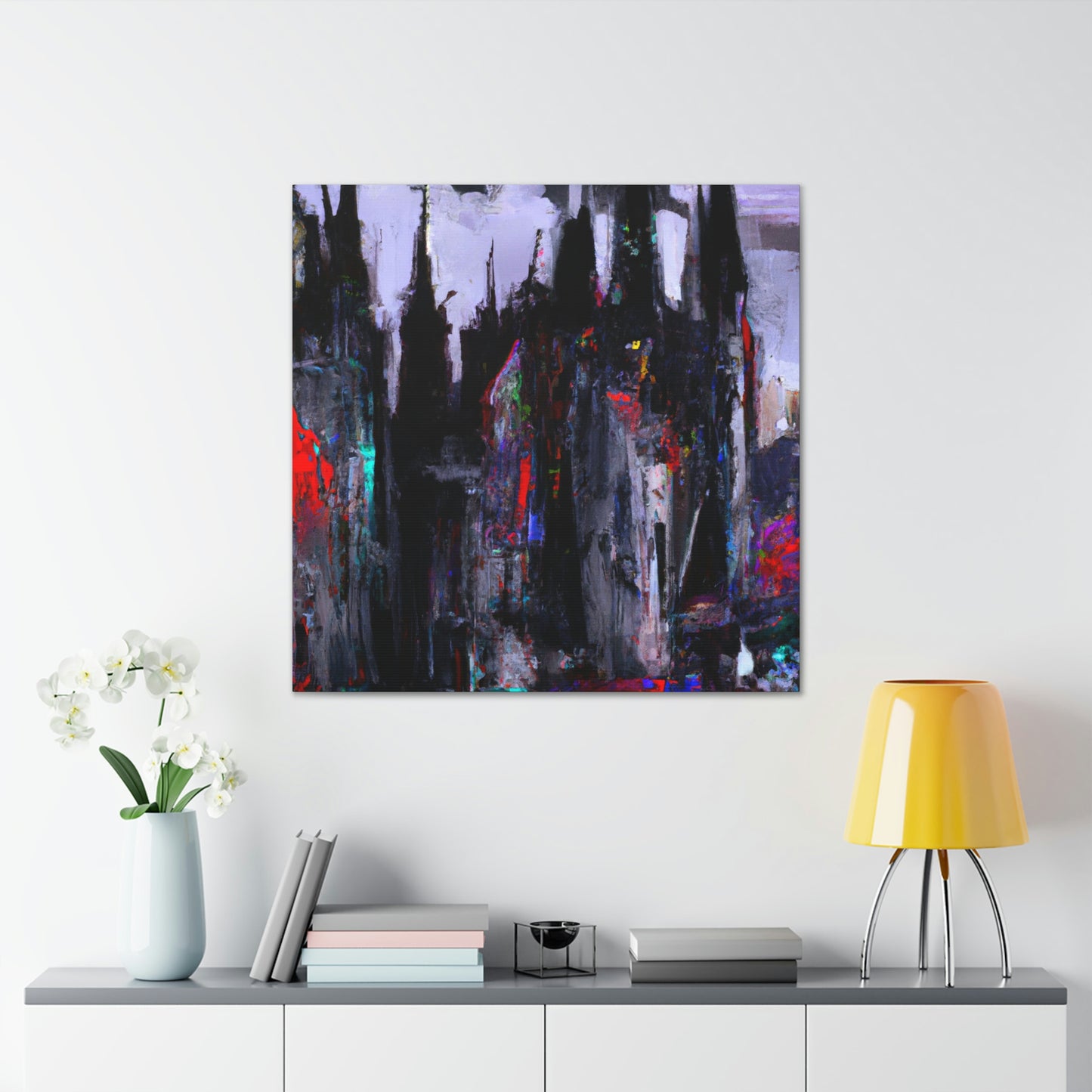 "Gothic Abstract Expressionism" - Canvas