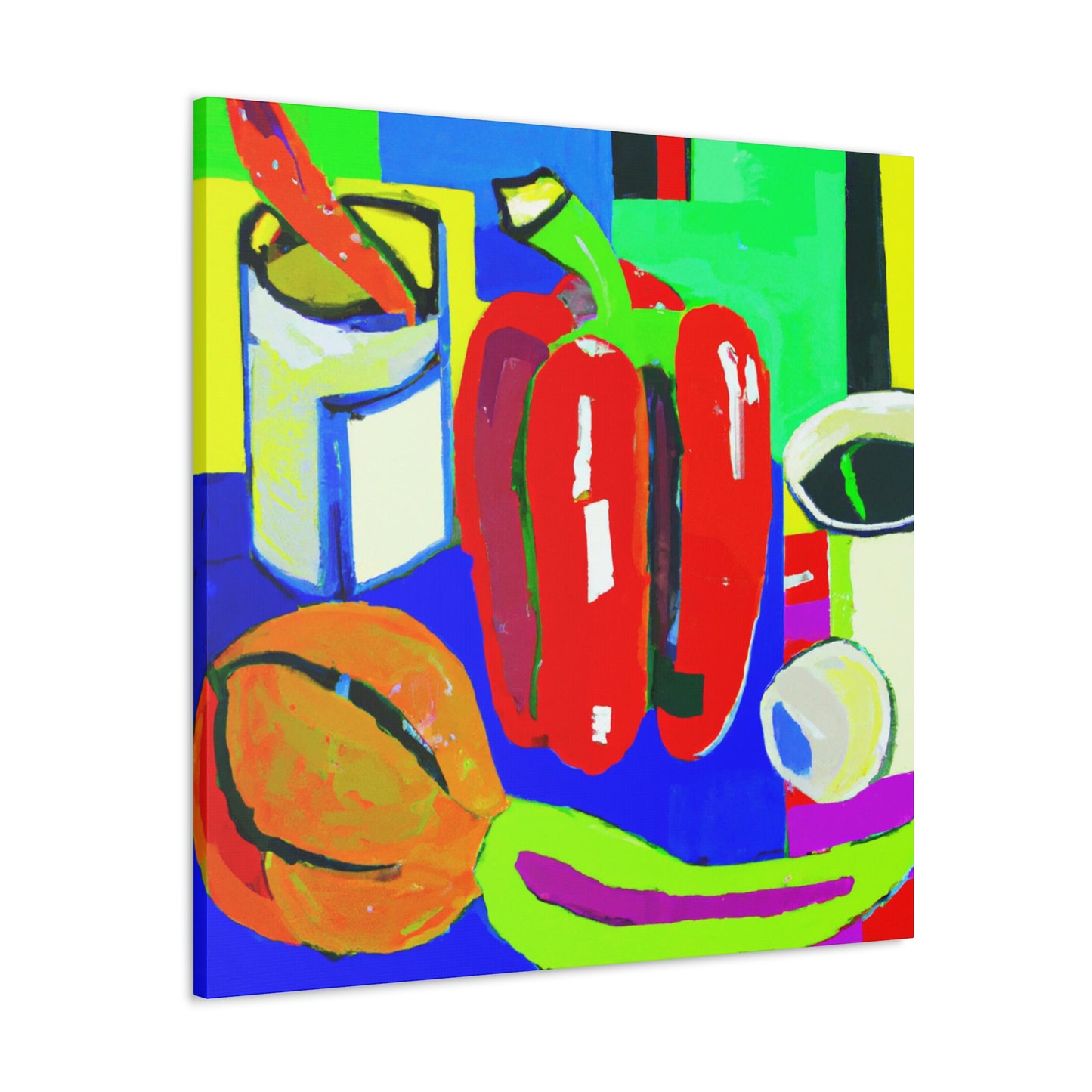 Veggies in Fauvism - Canvas