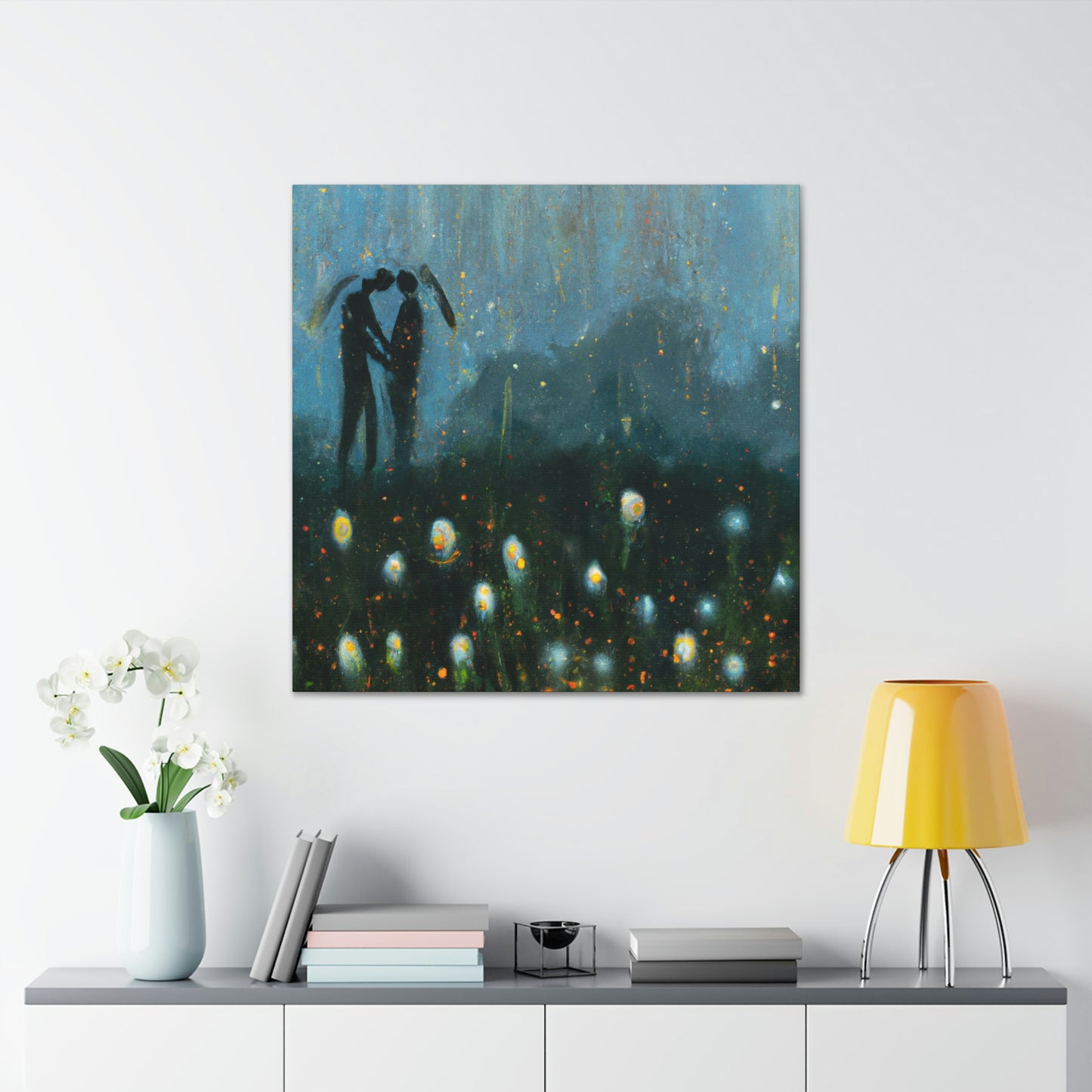 Love of Fireflies  - Canvas