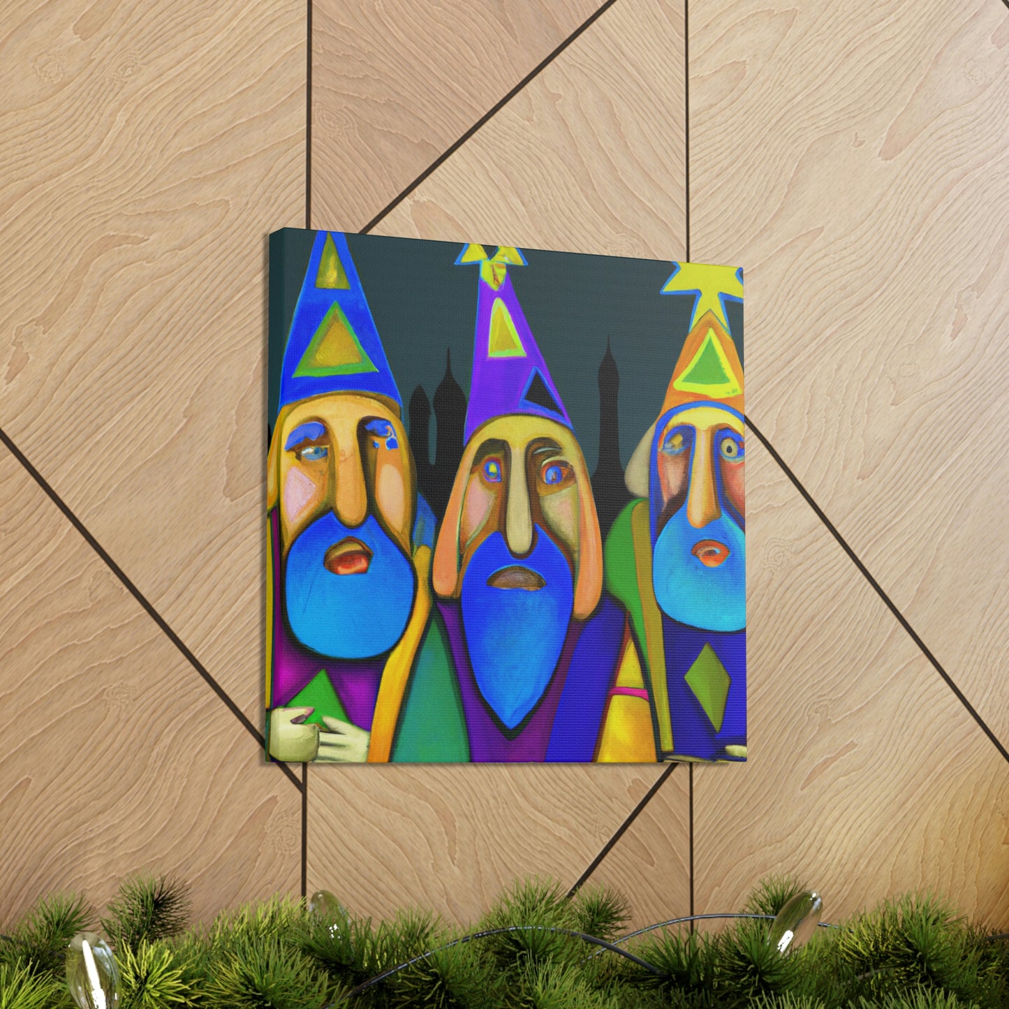 Wise Men of Gold - Canvas