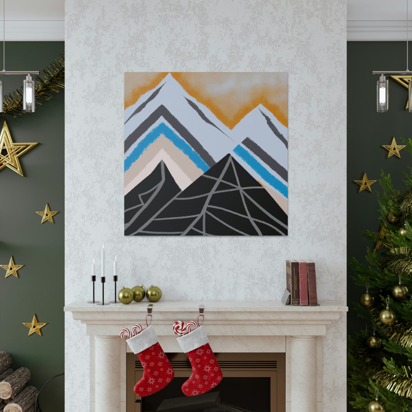 Mountain Majestic Splendor - Canvas