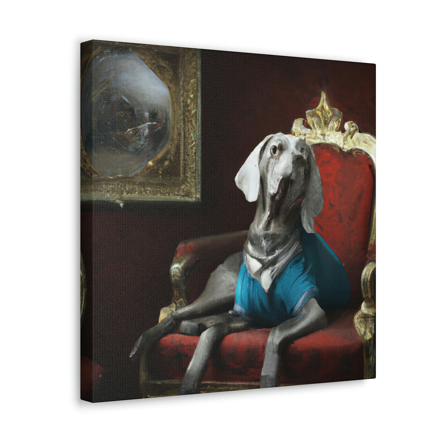 "The Weimaraner Regal" - Canvas