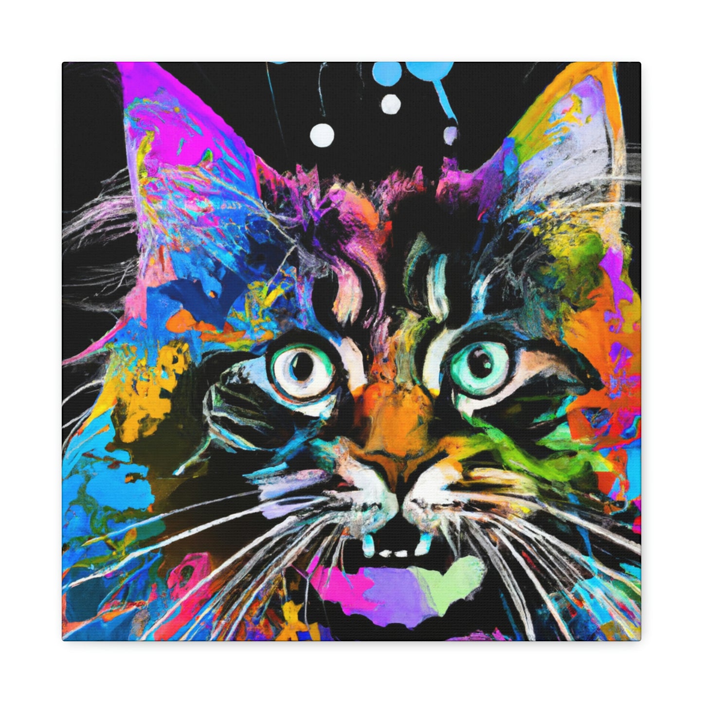 "Maine Coon Pop Art" - Canvas