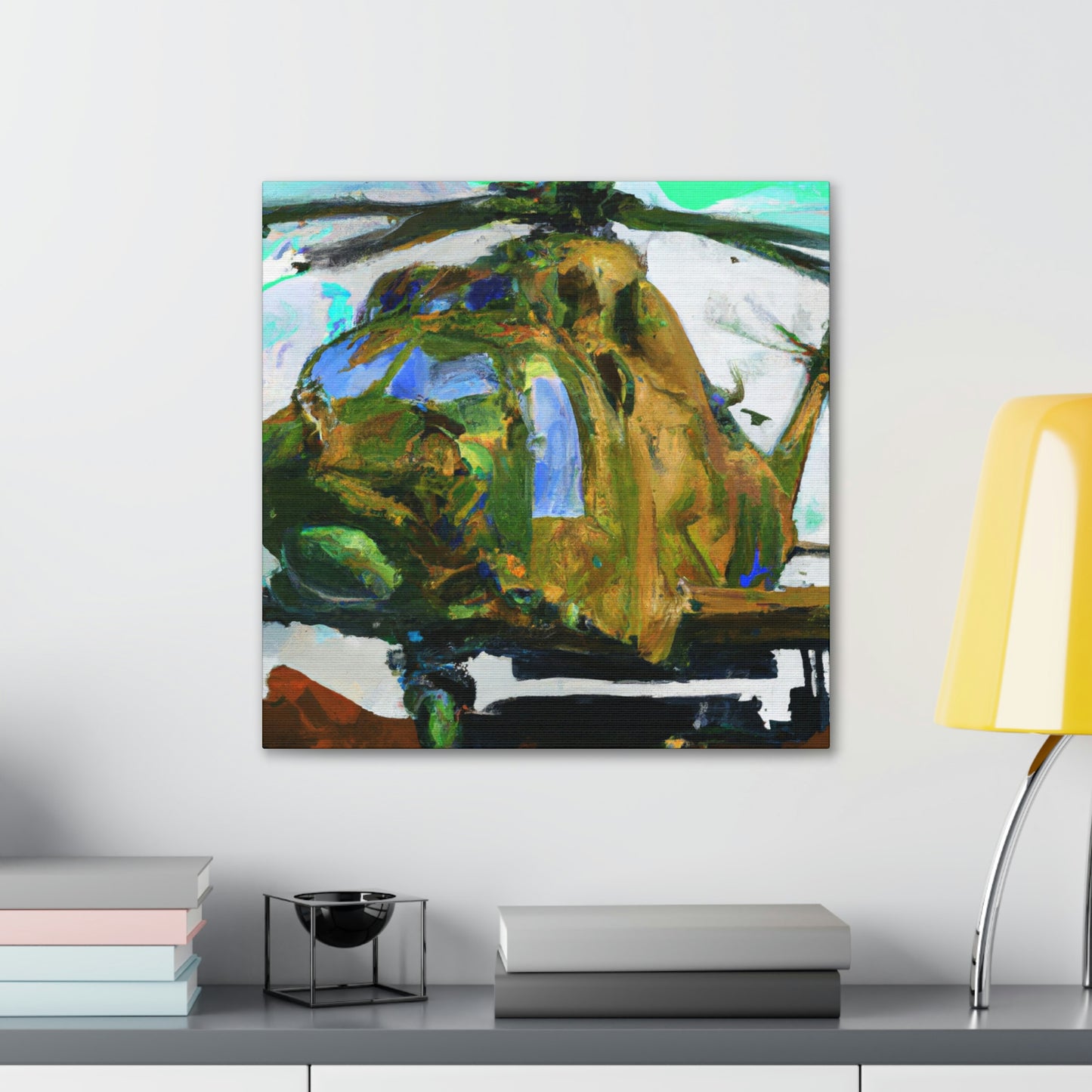 Helicopter Overhead Dreaming - Canvas