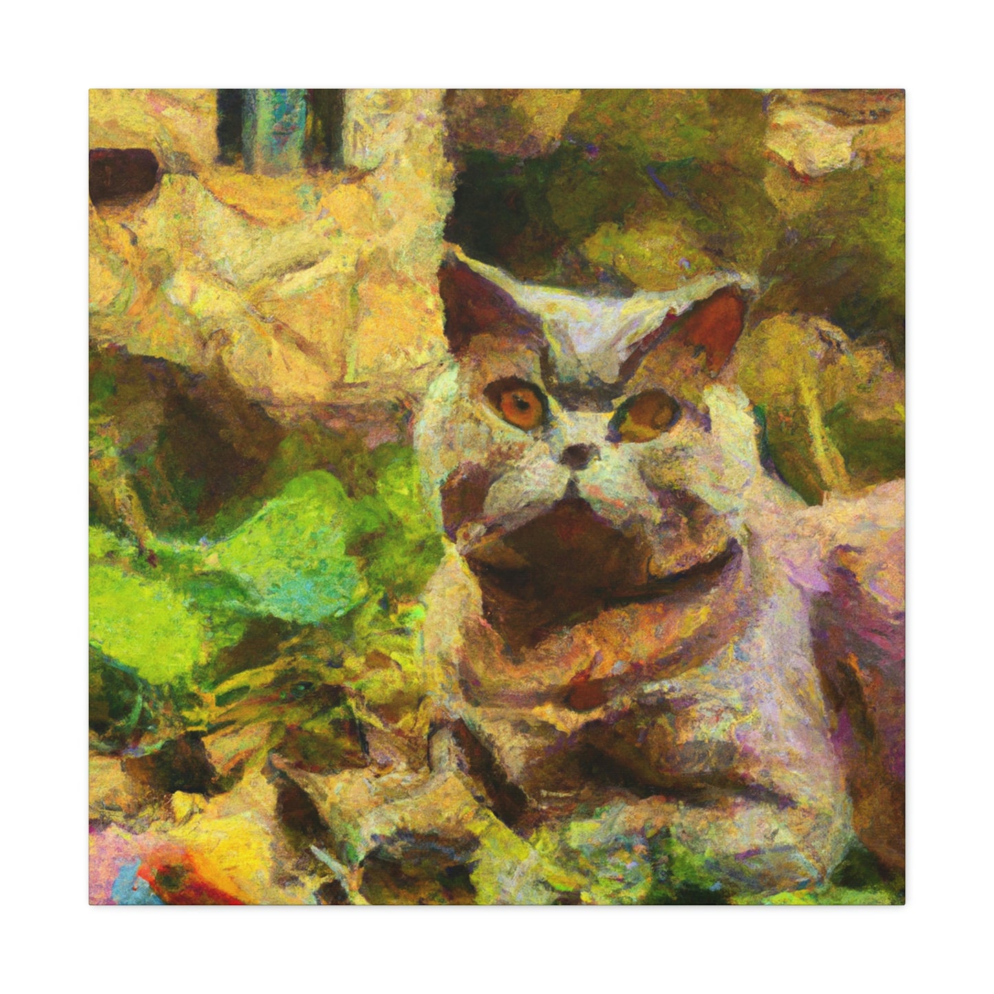 "Felines and Fauvism" - Canvas