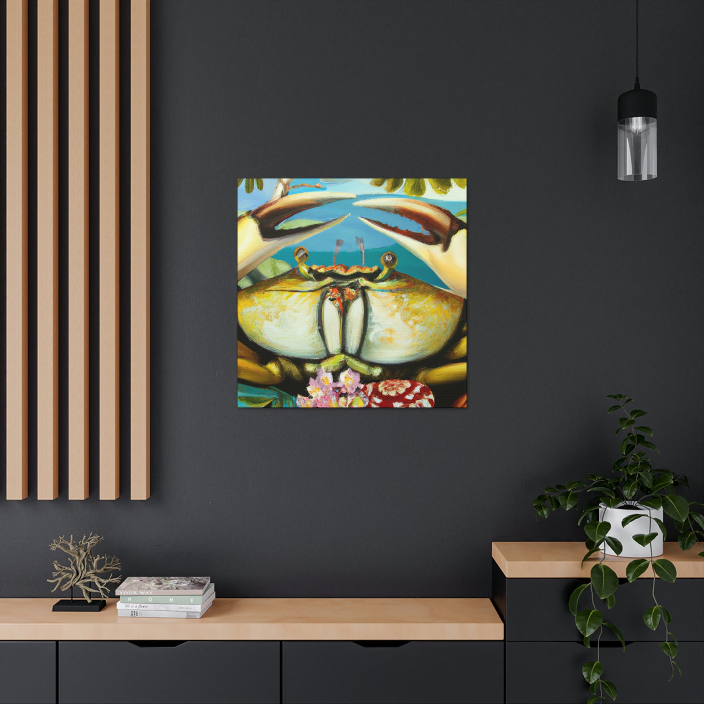 Crab Surrealism Dream - Canvas