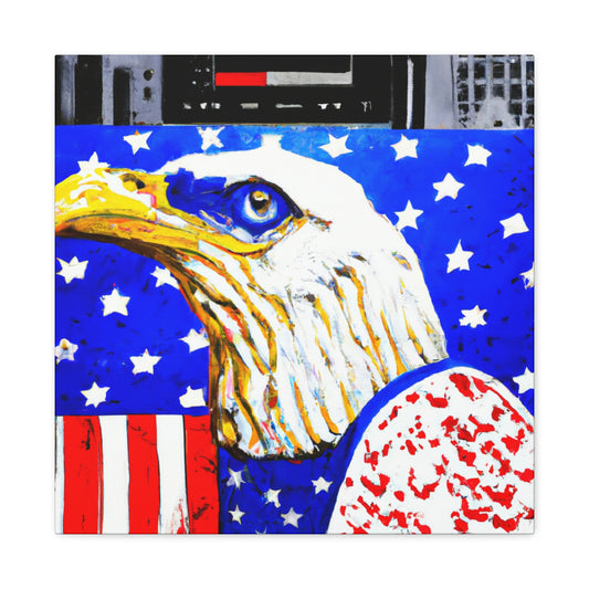 "American Eagle Magnificence" - Canvas