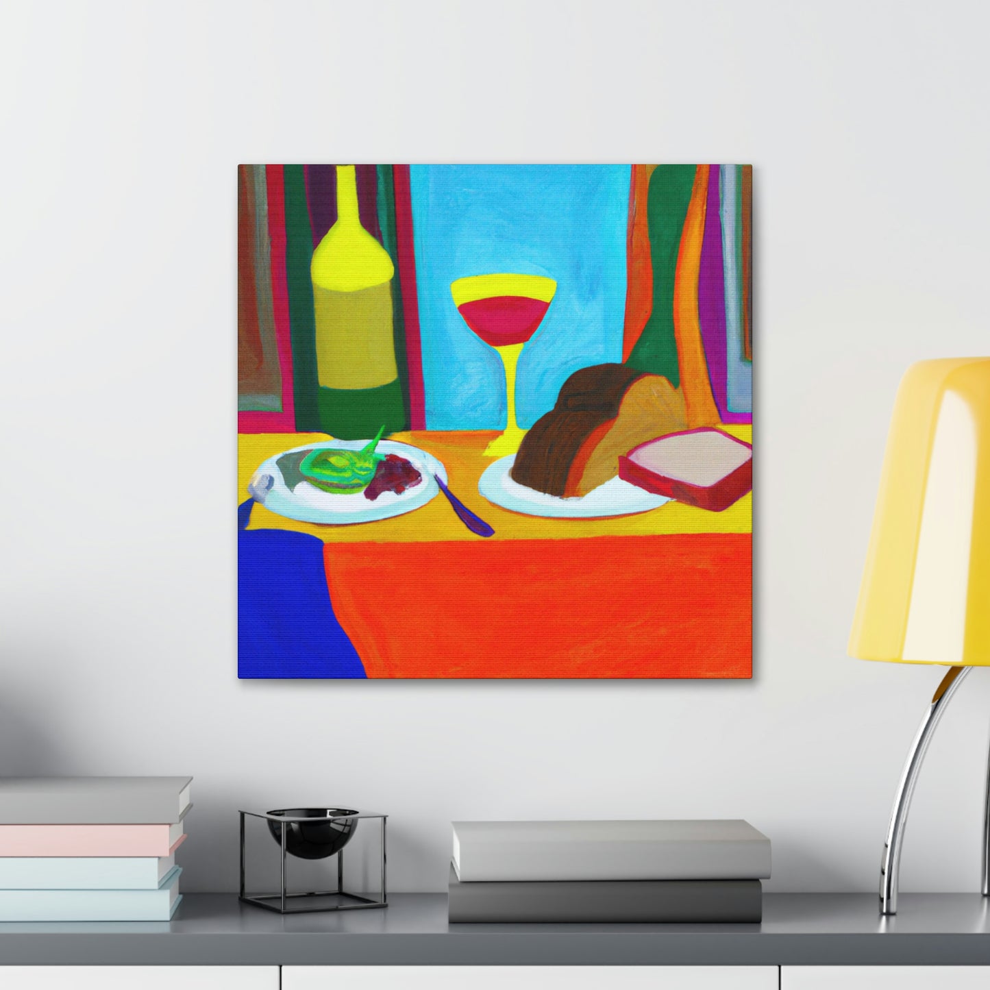 Breaking Bread Together - Canvas