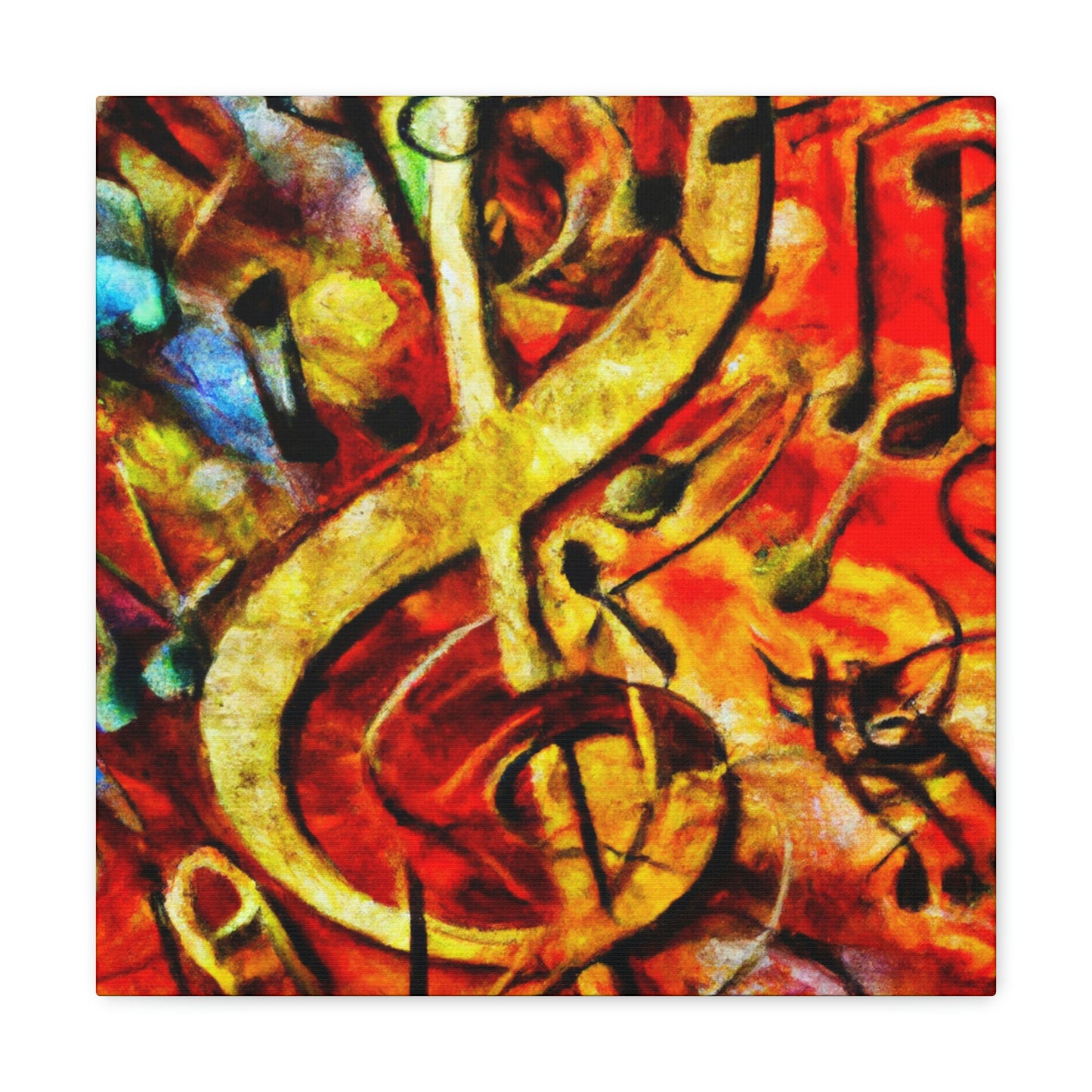 "Music of Abstraction" - Canvas