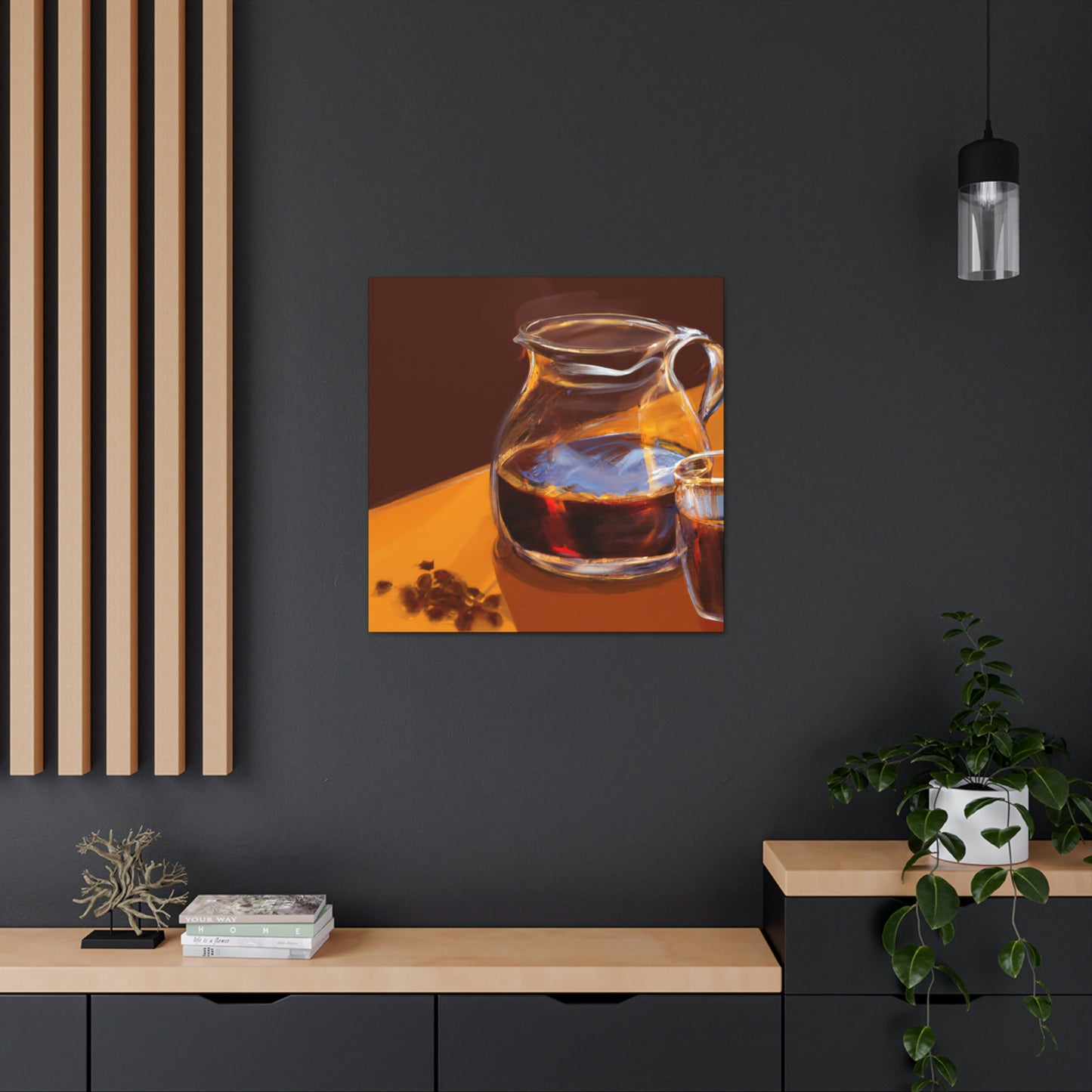 Coffee in Realism - Canvas