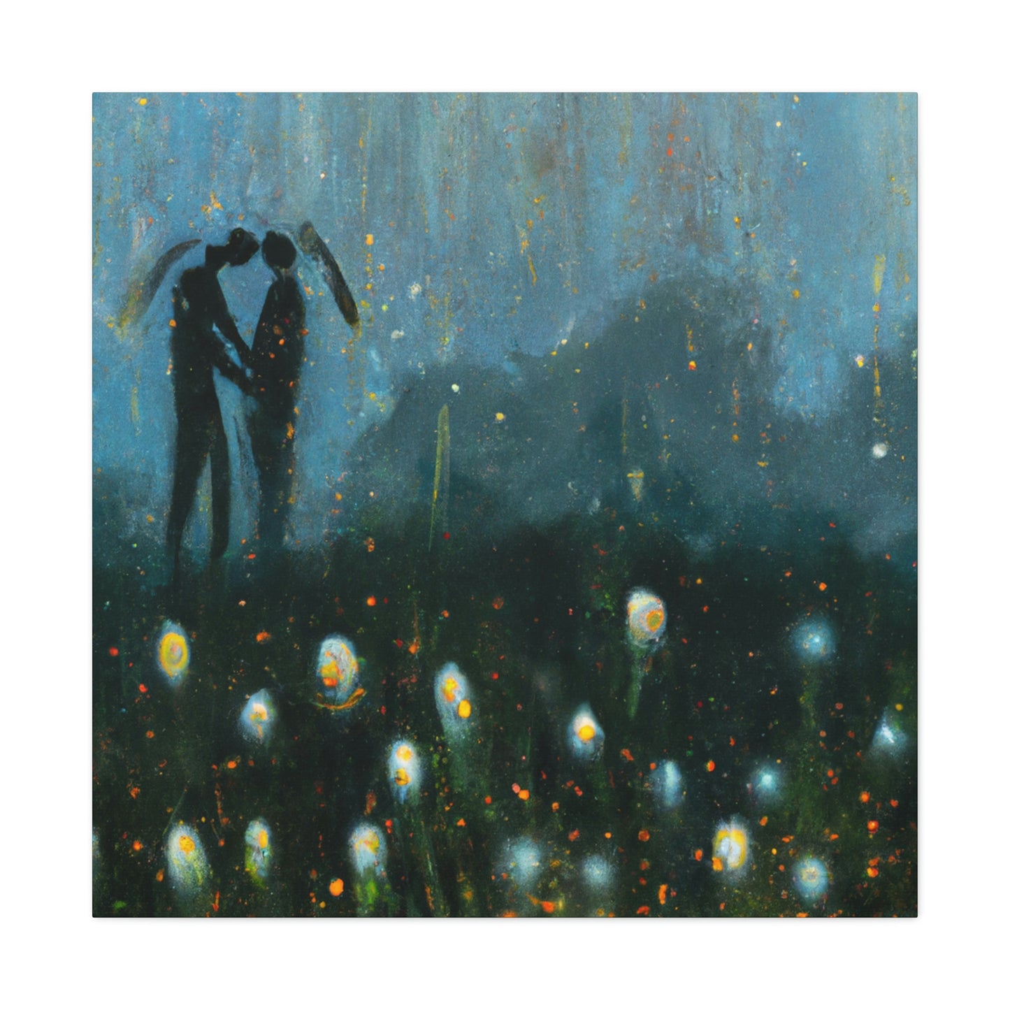 Love of Fireflies  - Canvas