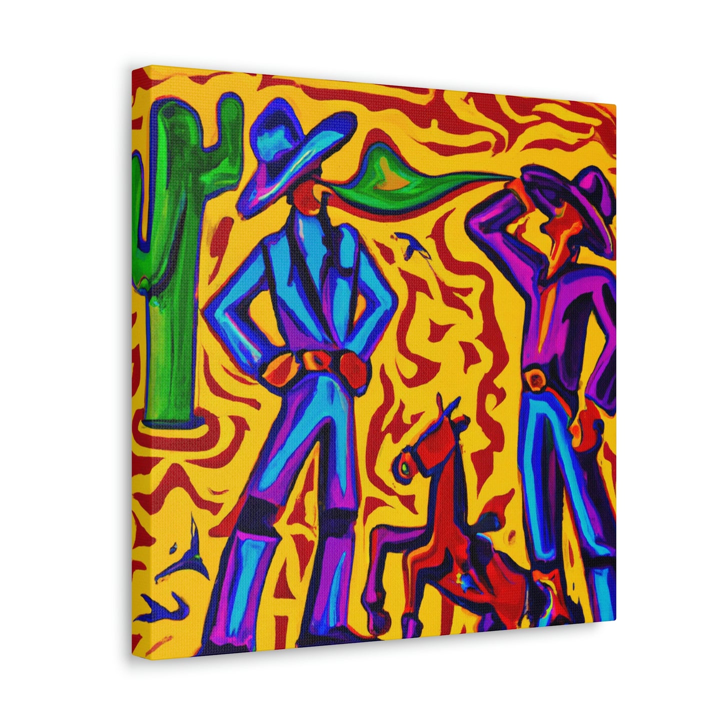 "Branding Iron Fauvism" - Canvas