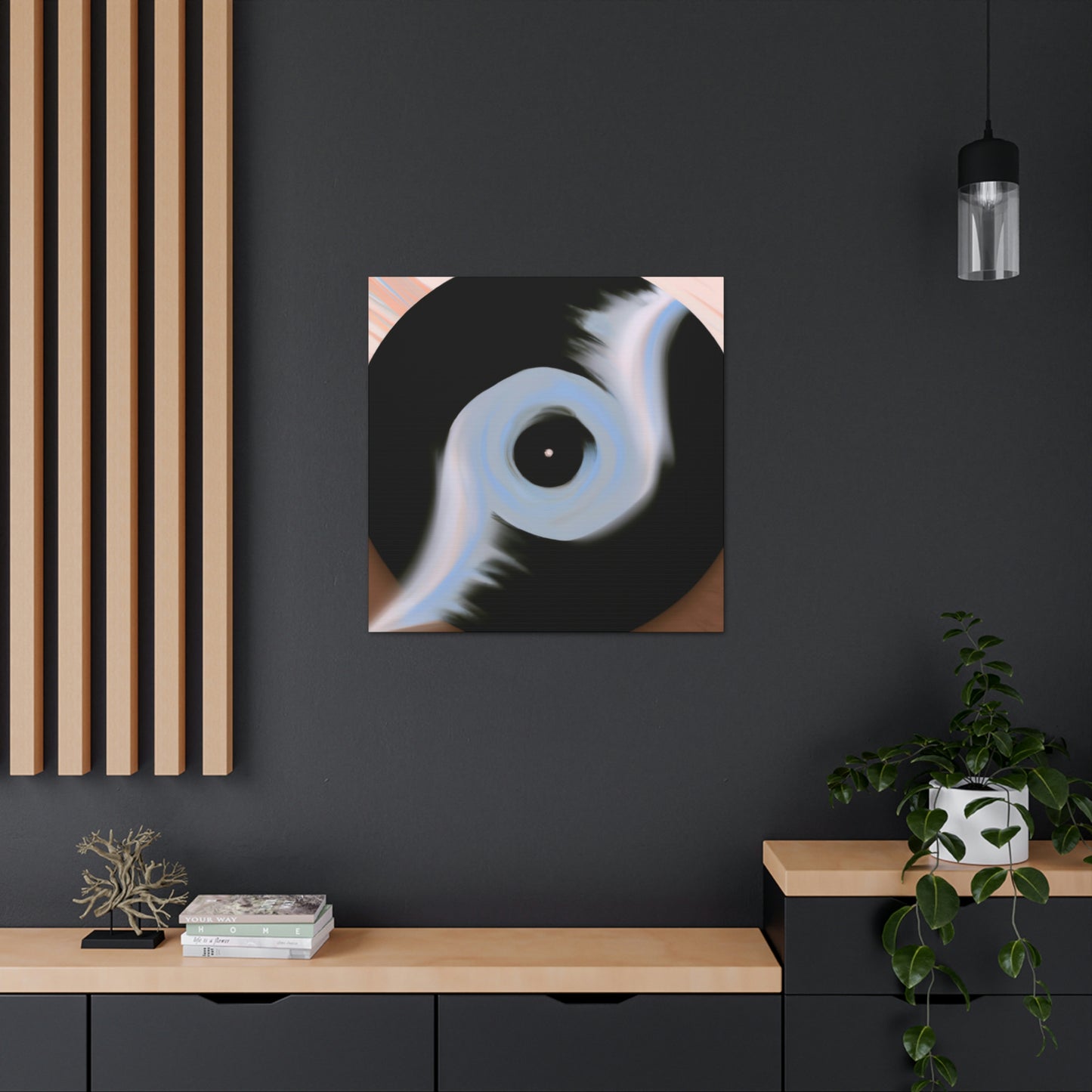 Vinyl Record Melodies - Canvas