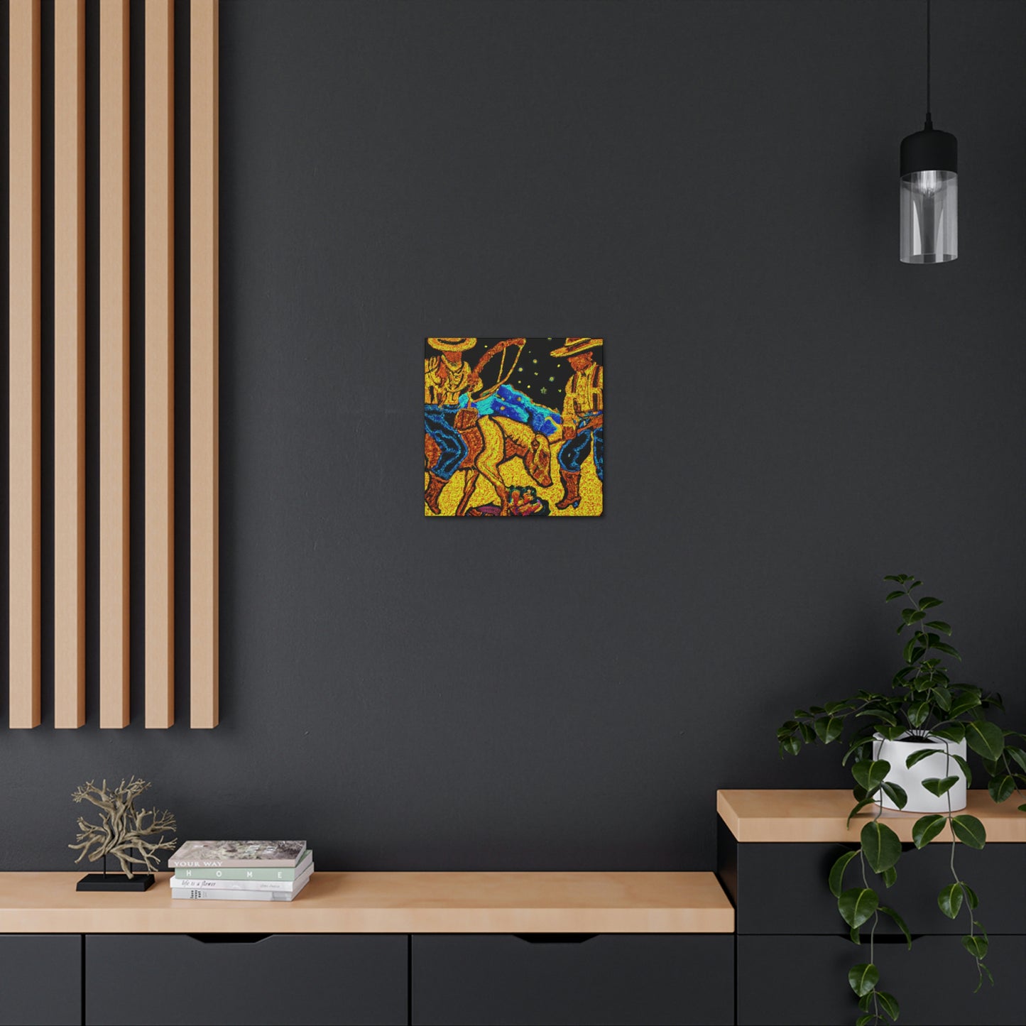 Golden Ore Abundance - Canvas