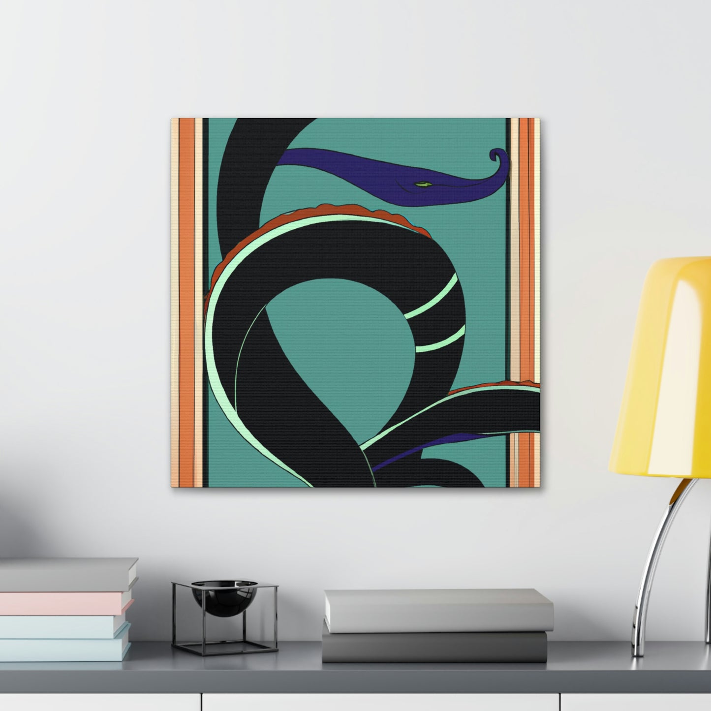 "Electric Eel Enchantment" - Canvas