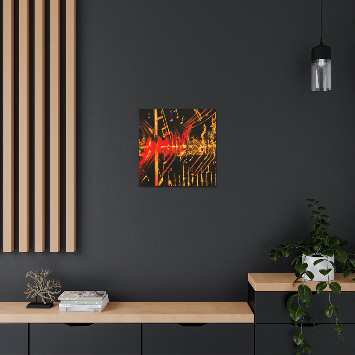 Sound Waves Symphony - Canvas