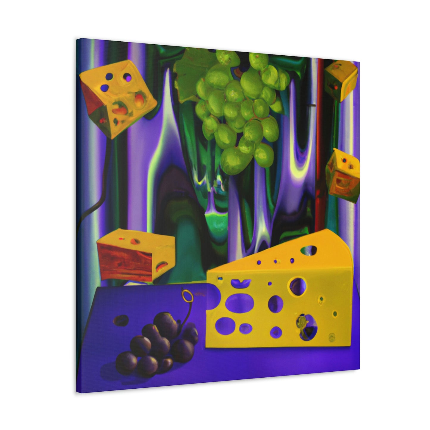 Cheese and Grapes Dream - Canvas