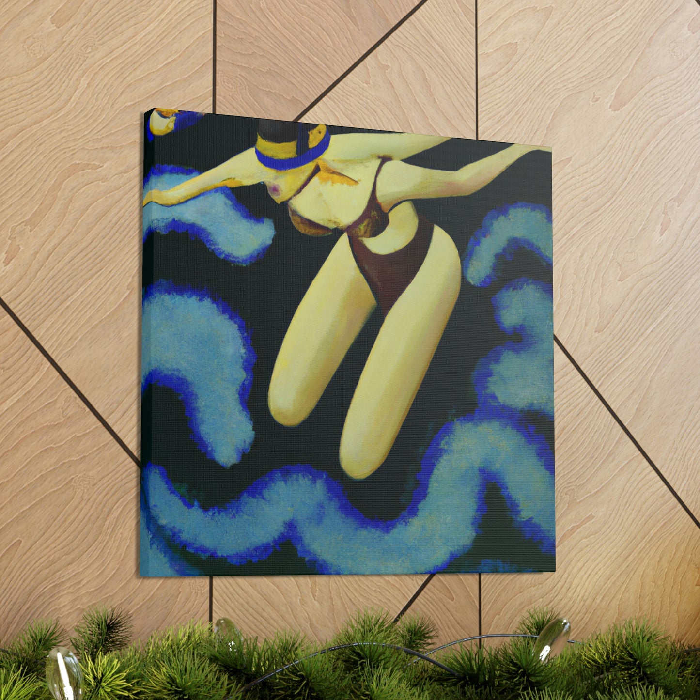 Swimming in Dreamland - Canvas