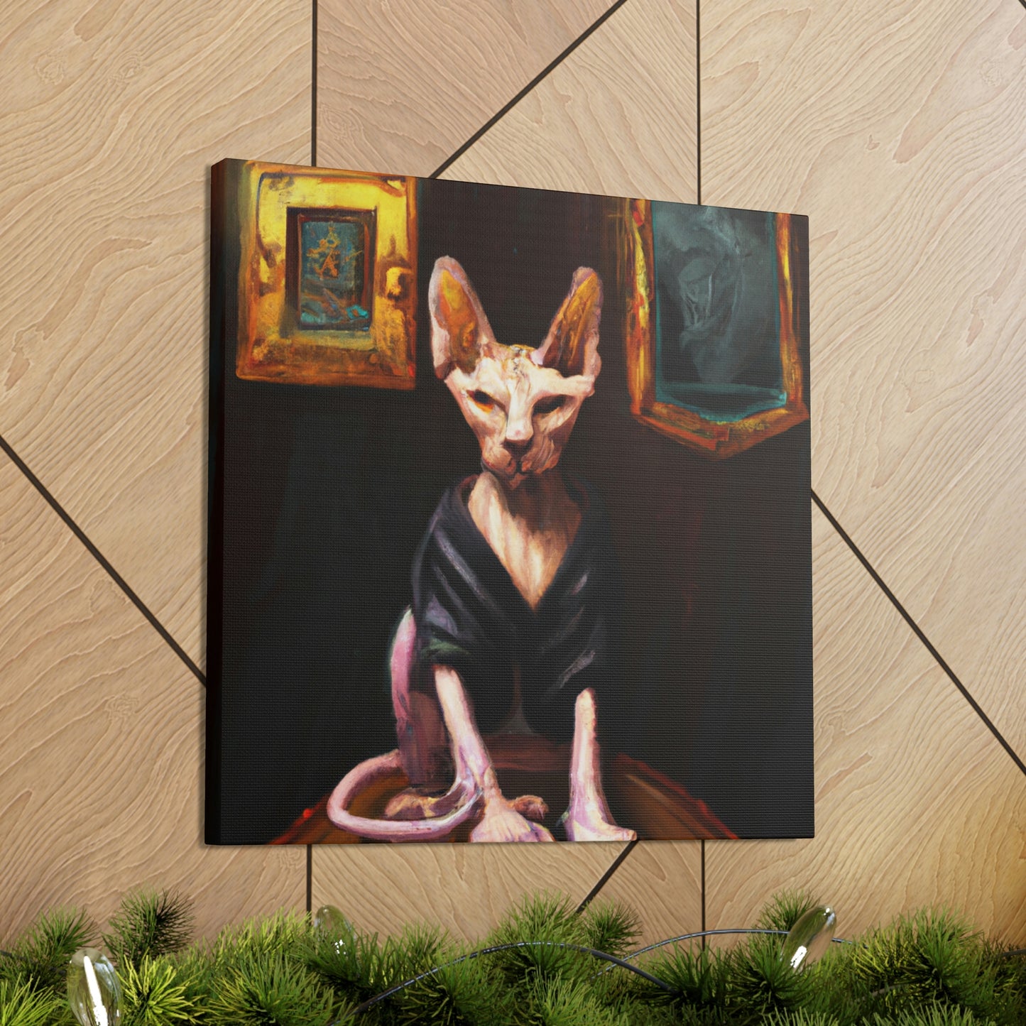 Sphynx in Rococo - Canvas