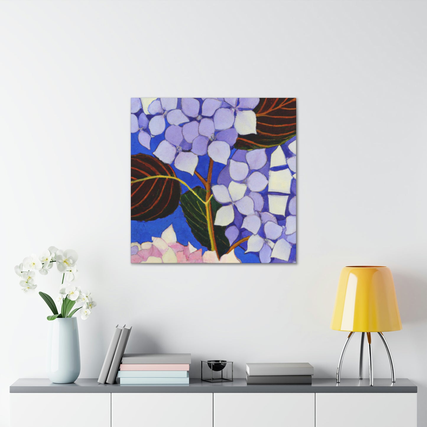 "Hydrangea in Sunrise" - Canvas