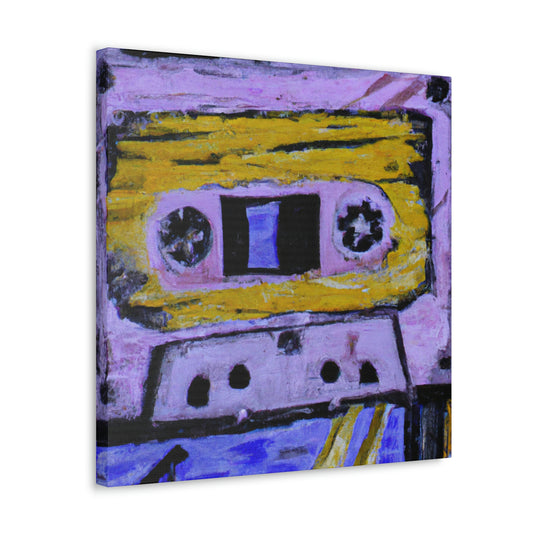 "Cassette Tape Reflection" - Canvas