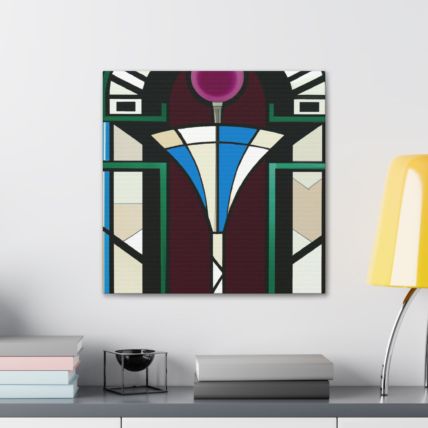 "Gleaming Wine Chalice" - Canvas