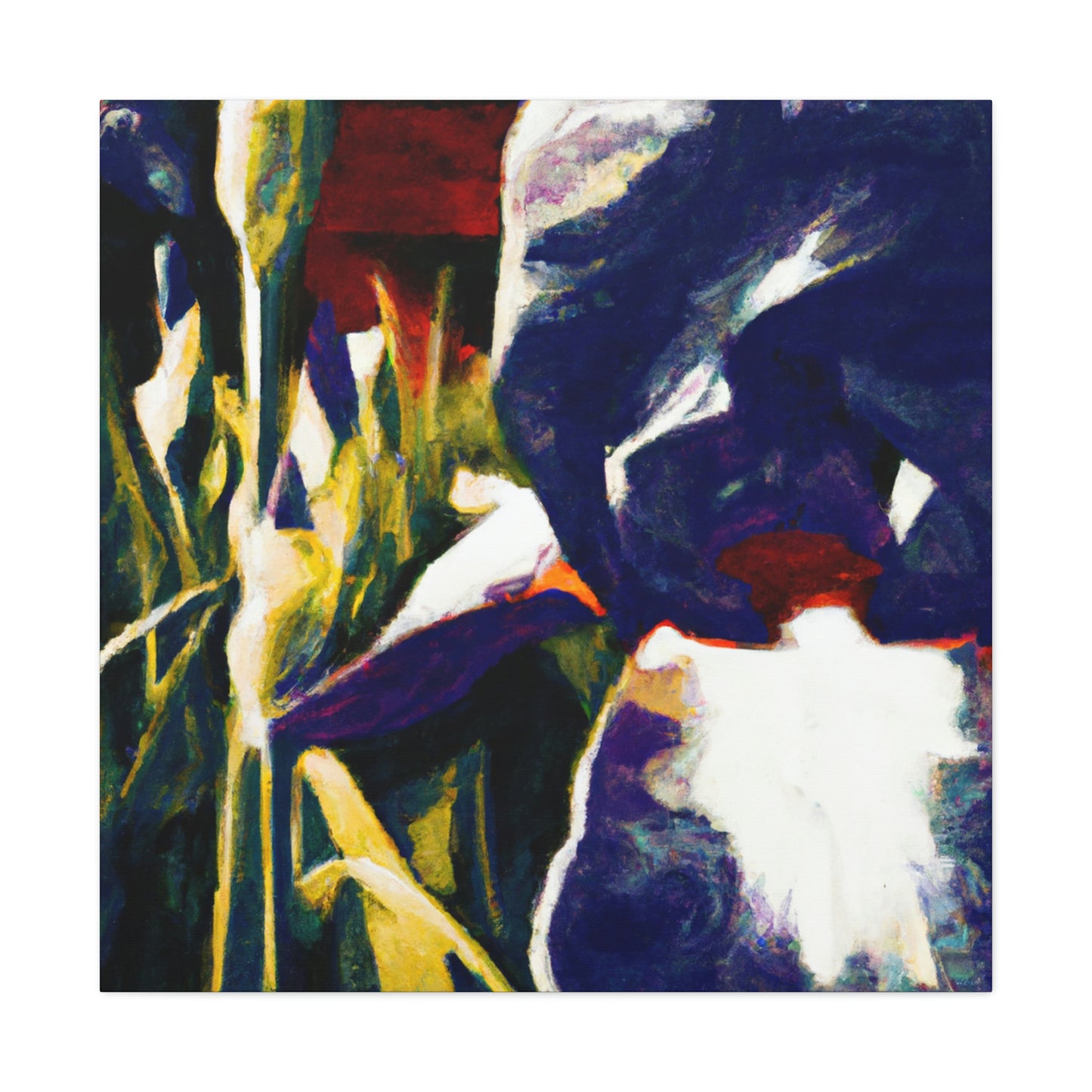 "Iris in Flight Dream" - Canvas