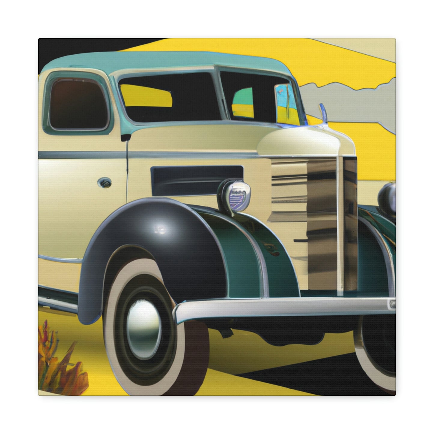 "Dusty Pickup Jubilee" - Canvas