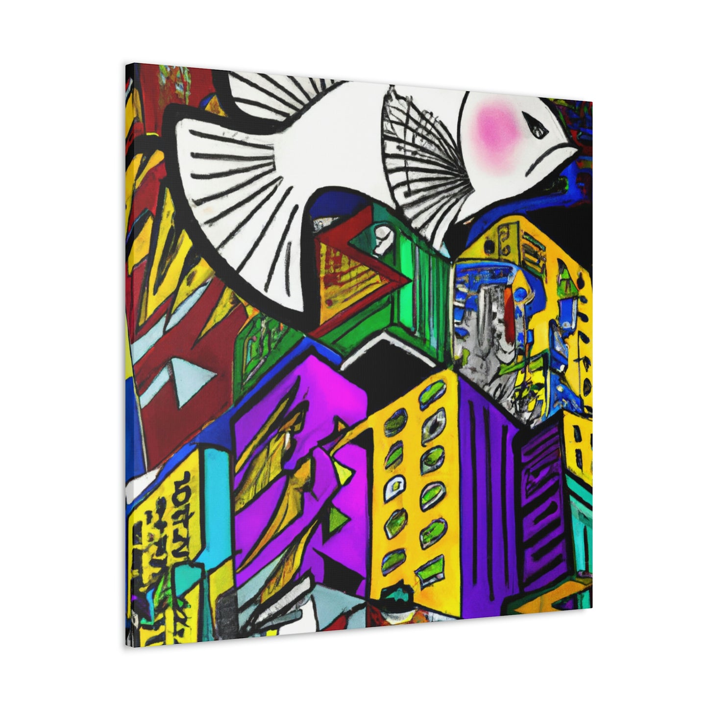 "Betta of the Roaring 20s" - Canvas