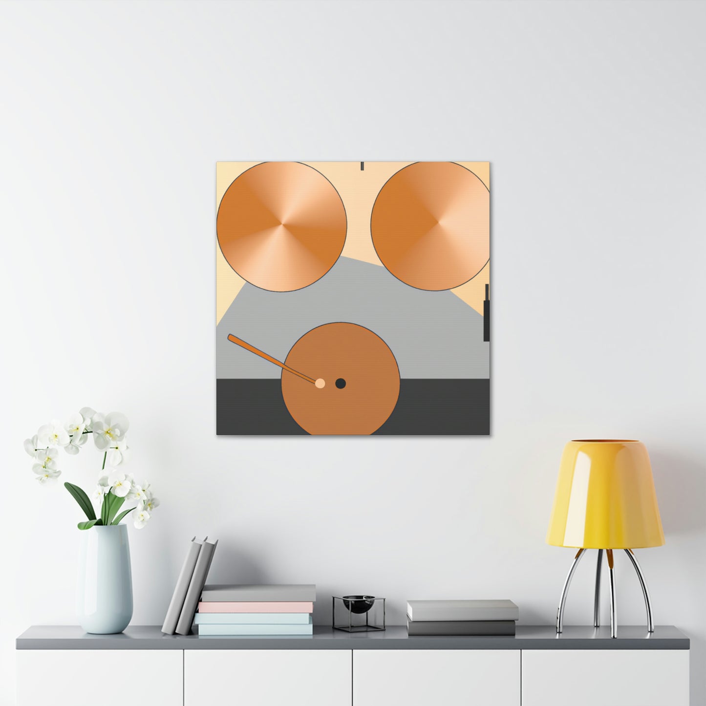 Symphonic Cymbal Dance - Canvas