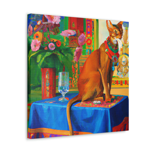 Royal Abyssinian Splendor - Canvas