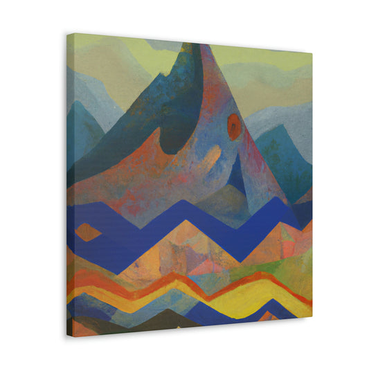 "Mountains of Mystery 1940" - Canvas