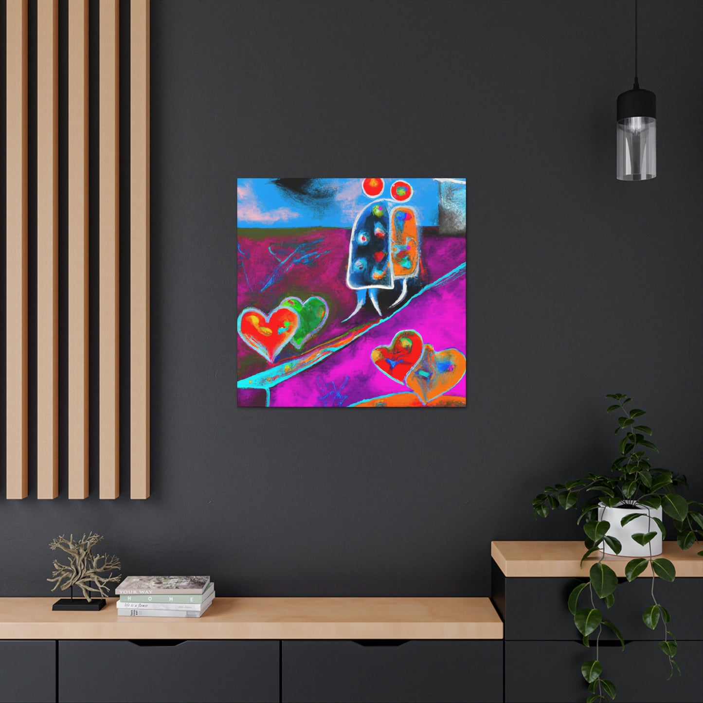 Love's Valiant Journey - Canvas