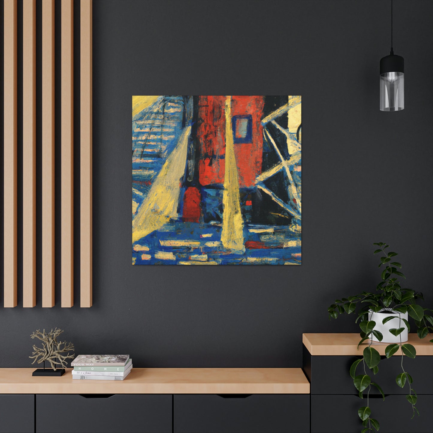 Harbor of Reflection - Canvas