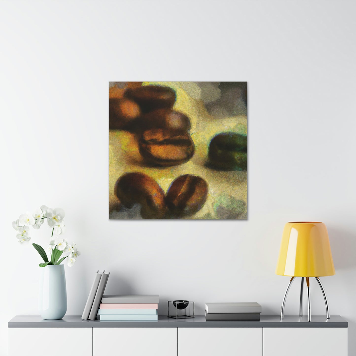 Coffee Beans Abound - Canvas